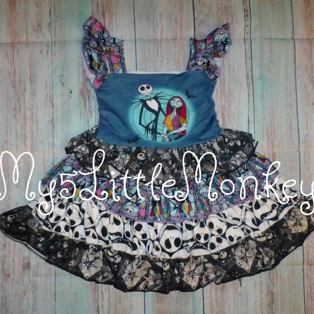 Jack Skellington Nightmare Before Christmas Dress